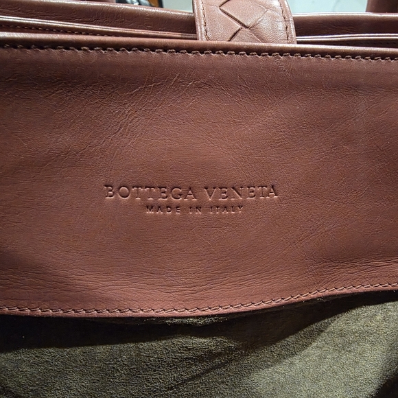 Bottega Veneta Roma leather handbag - Picture 4 of 4